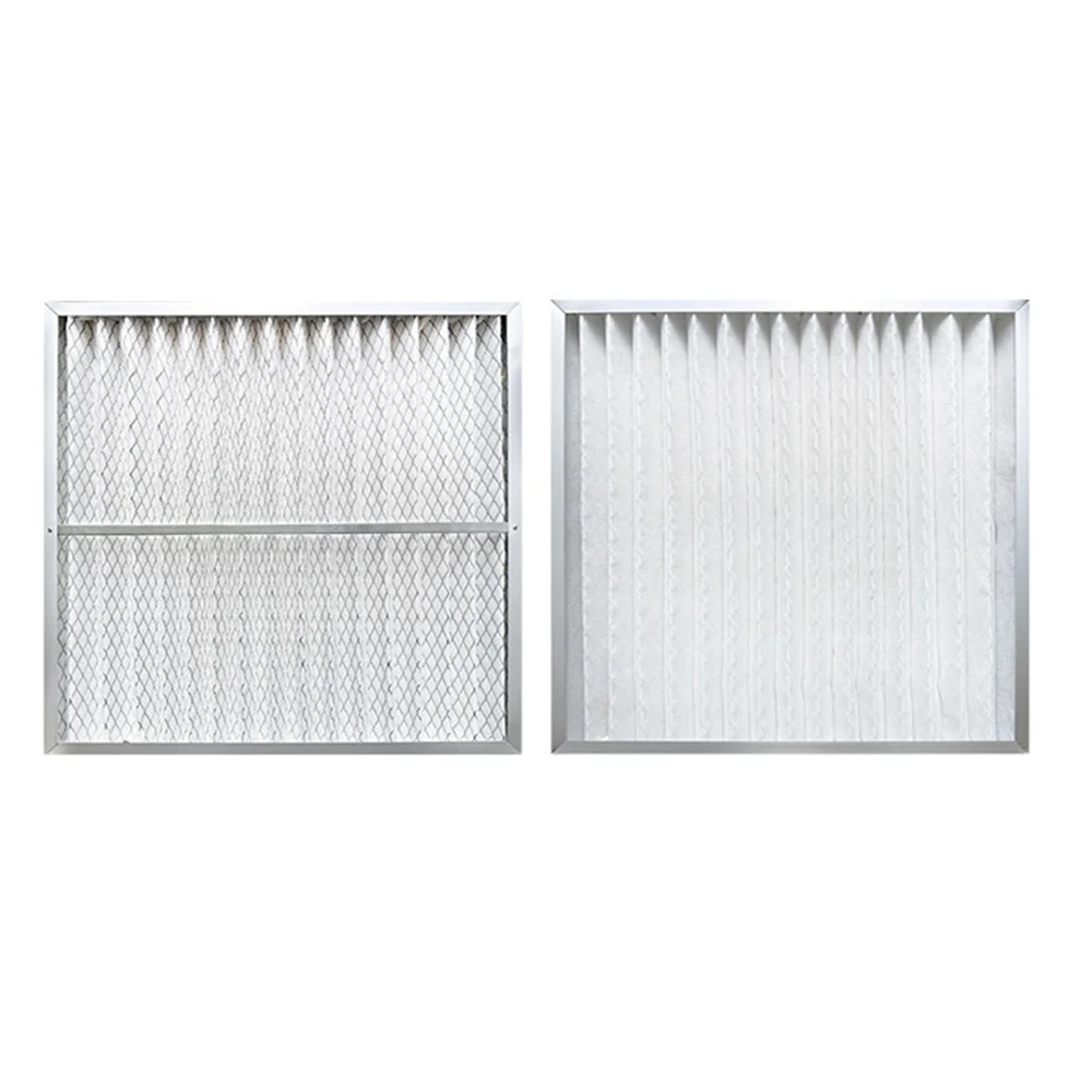 Custom Primary Filter G3 / G4 panel pleat HVAC cardboard frame air filter