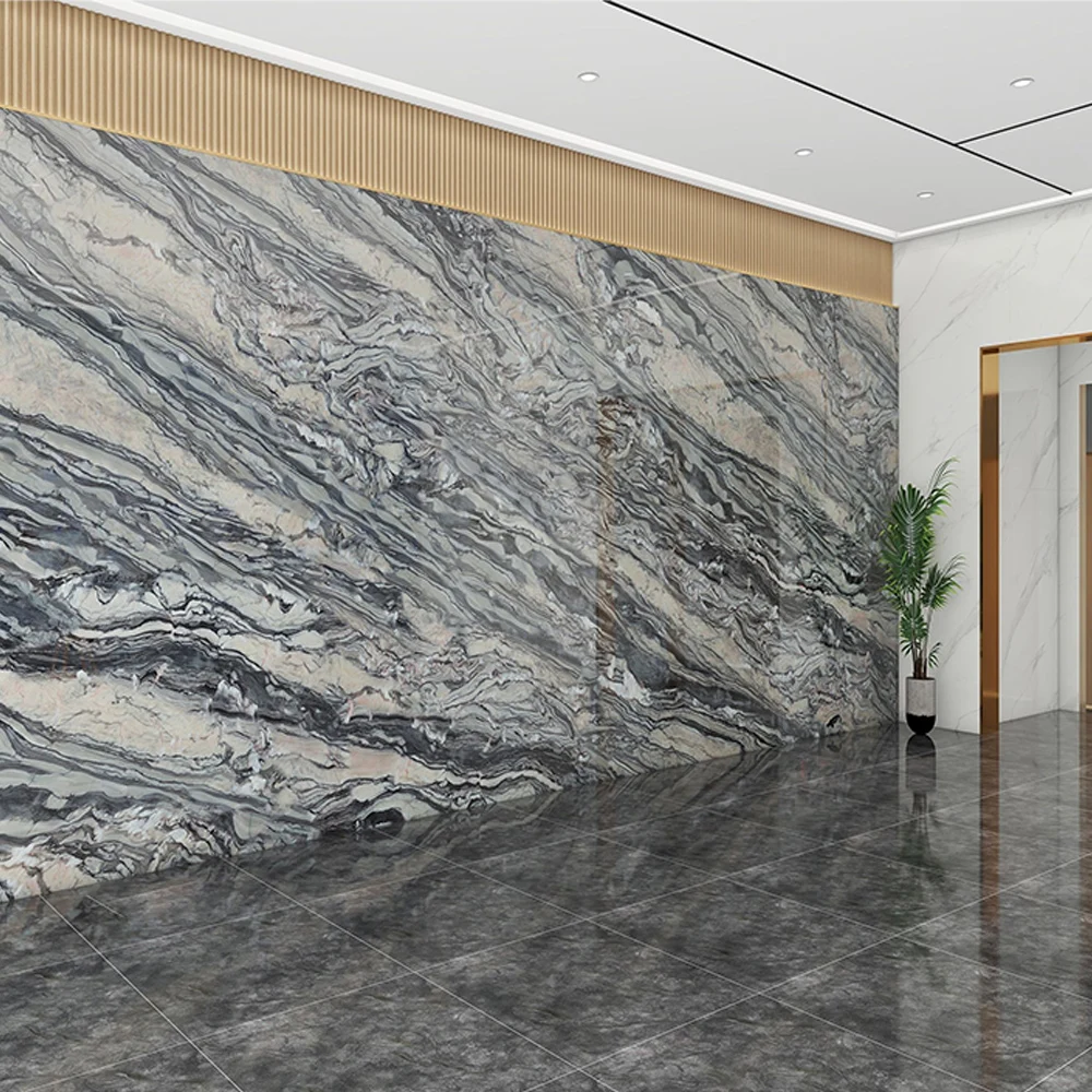 Wholesale Corrosion Resistance Interior Bedroom TV Background Wall Decoration Wall Panel Wpc Wall Panel