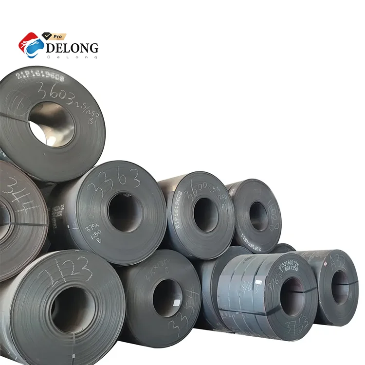 S235Jr Hrc Crca Q235 A36 Q195 Mild Spring Low High Cold Hot Rolled Carbon Steel Strip S60C Cold Hot Rolled Spring Coil