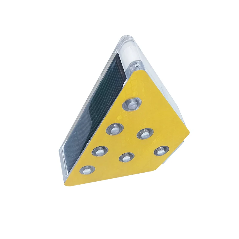 Highway and bridge solar guardrail delineator LED reflector expressway barrier warning lights road markers light