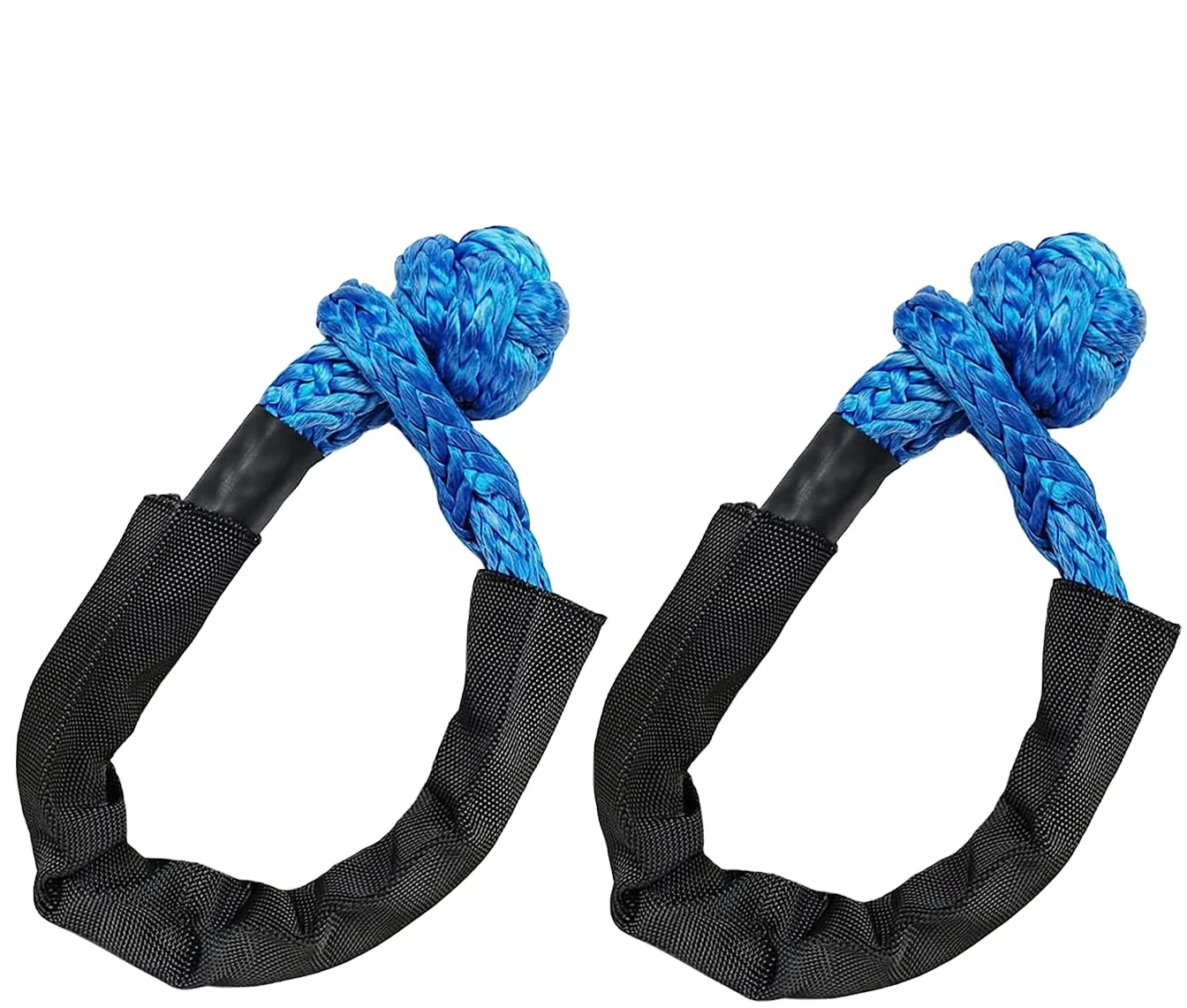 TOYO-INTL customized  CASS type adjustable soft shackle with protective sleeve for off-road trailer rescue