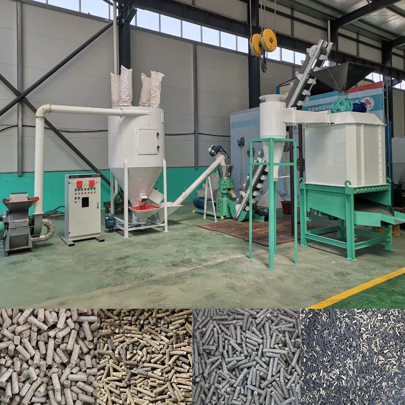 HNHF small feed mill poultry livestock 1 ton pellet feed production line