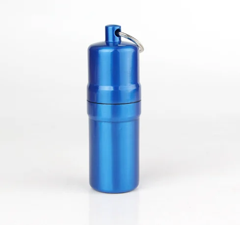 Cigarette Case Mini Small Metal Cigarette Holder for Men and Women, Unique Round Design Portable Cigarette Case Pocket Box