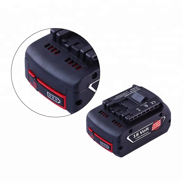 RHY Replacement 18v for Boschs Lithium-ion Rechargeable Battery Pack for Power Tool Cordless Drill Set BAT610G BAT609 BAT612