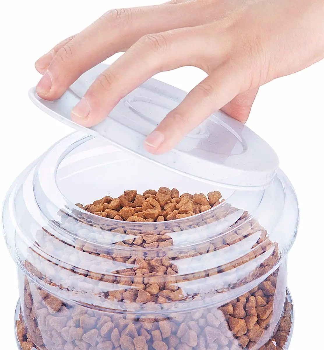 Luxury Smart Auto Automatic Pet Dog Cat Food Water Dispenser Bottle Bowl Pet Feeder Alimentador de mascotas