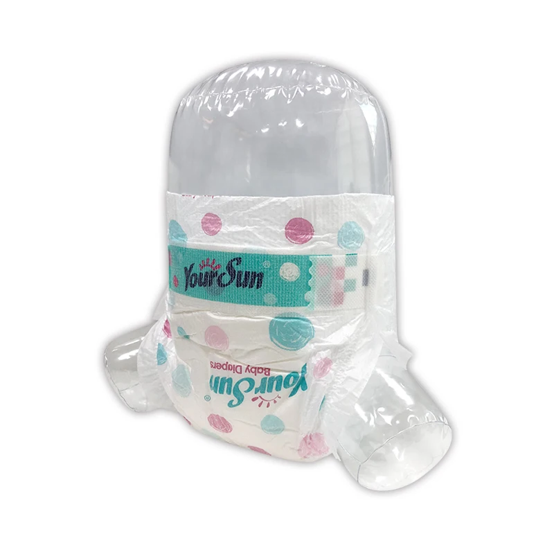 High Absorbency disposable diapers baby Fluff pulp diaper super dry surface baby diapers