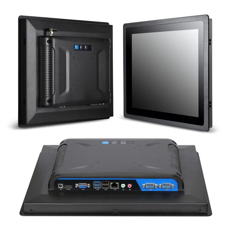 JAWEST 15.6 Inch Embedded Industrial Touch Screen all in one panel pc industrial With J1900/I3/I5/I7 Processor, 4G RAM 64G SSD