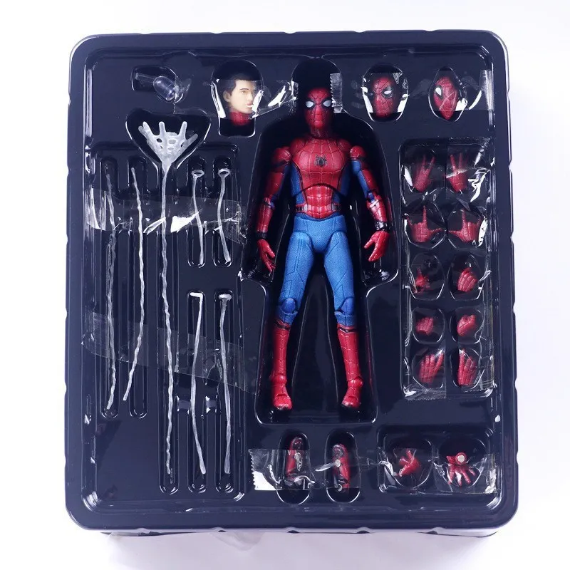New Custom PVC Spiderman 3D Action Figure Toys
