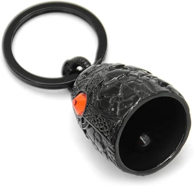 Motorcycle Bells for Bikers: Motorcycle Bell Guardian Angel | Motorcycle Keychain