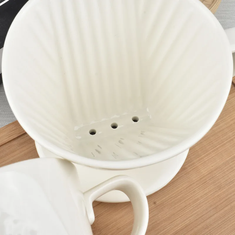 Custom unique drip dripper coffee New filter ceramic coffee dripper