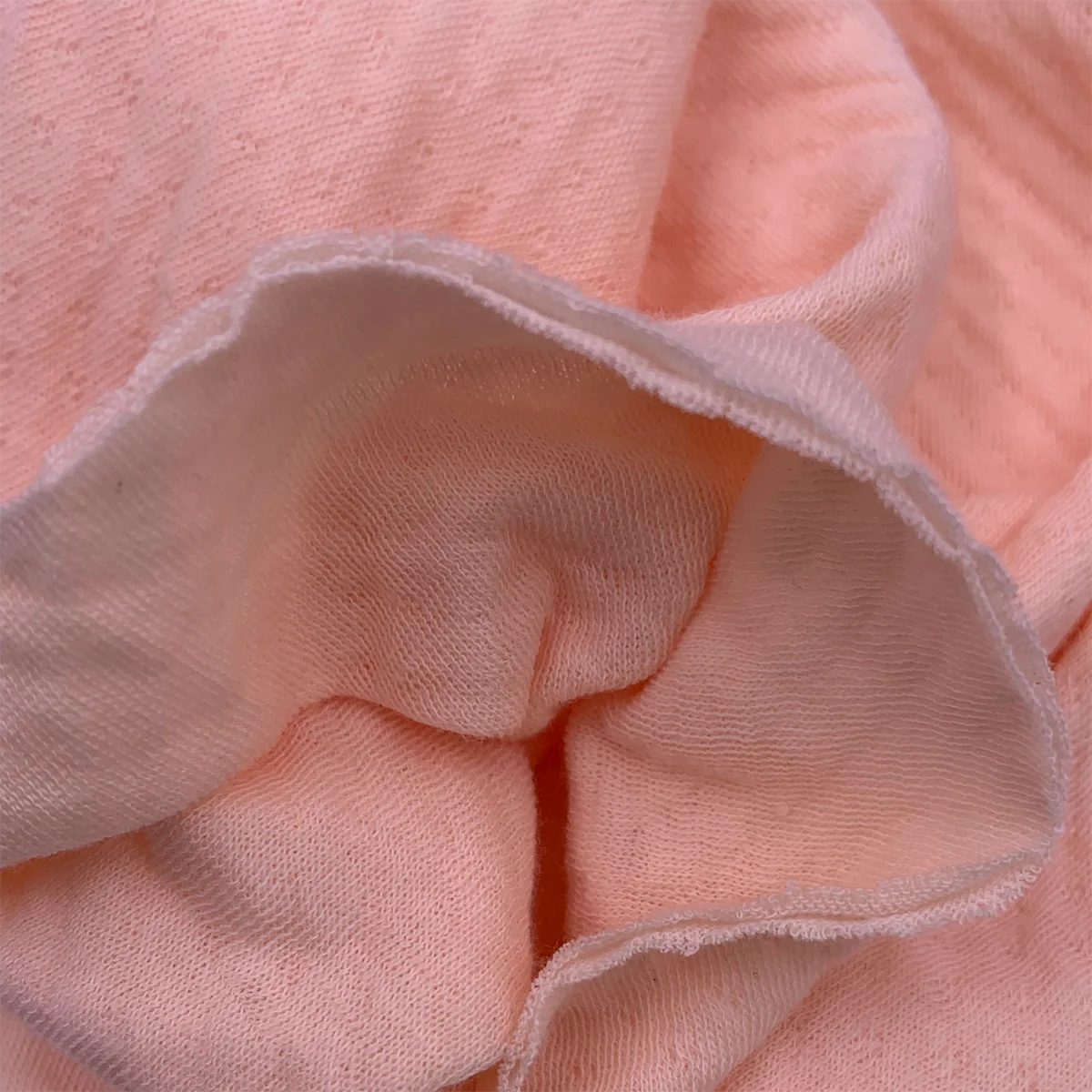 Soft and breathable 100 cotton interlock fabric baby cotton eyelet fabric organic cotton waffle fabric