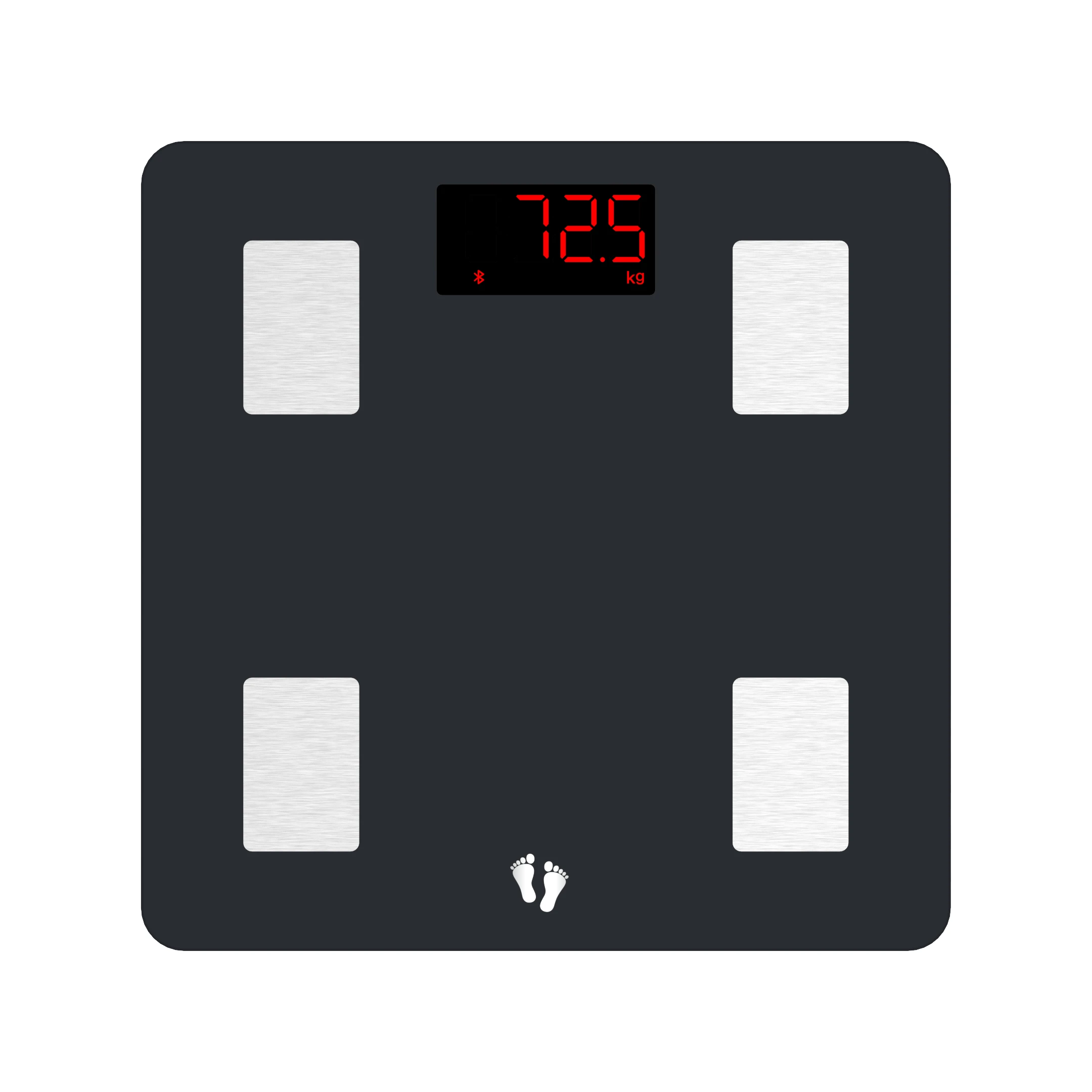 Tuya APP Platform Bluetooth Weighing Scale Body Composition Analyzer Heart Rate Scale Smart Body Fat Scale