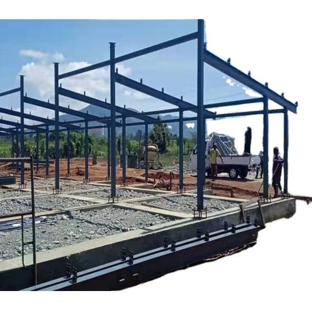 Сборная металлическая Легкая стальная конструкция дизайн склада производство