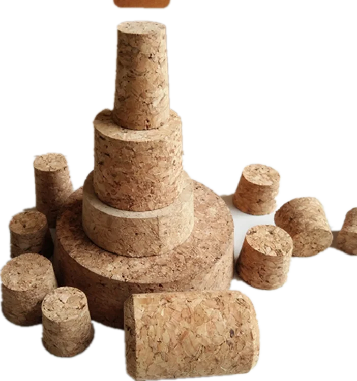 Natural Wine Stoppers Premium Natural Wine T Colour Corks Stopper Soft Wood Crafts Replacement for Wine and Beer Bottle
