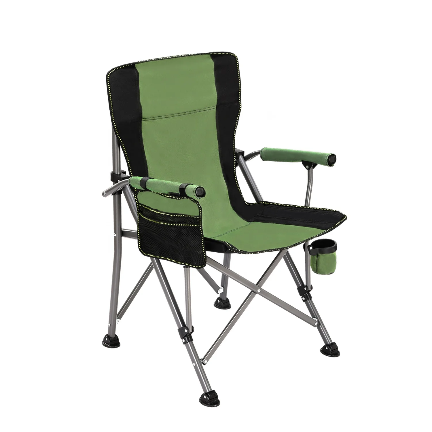 YILU Outdoor Garden Chair Iron Outdoor Camp Relax Chair For Fishing Portable Camping Chairs for Adults Heavy Duty