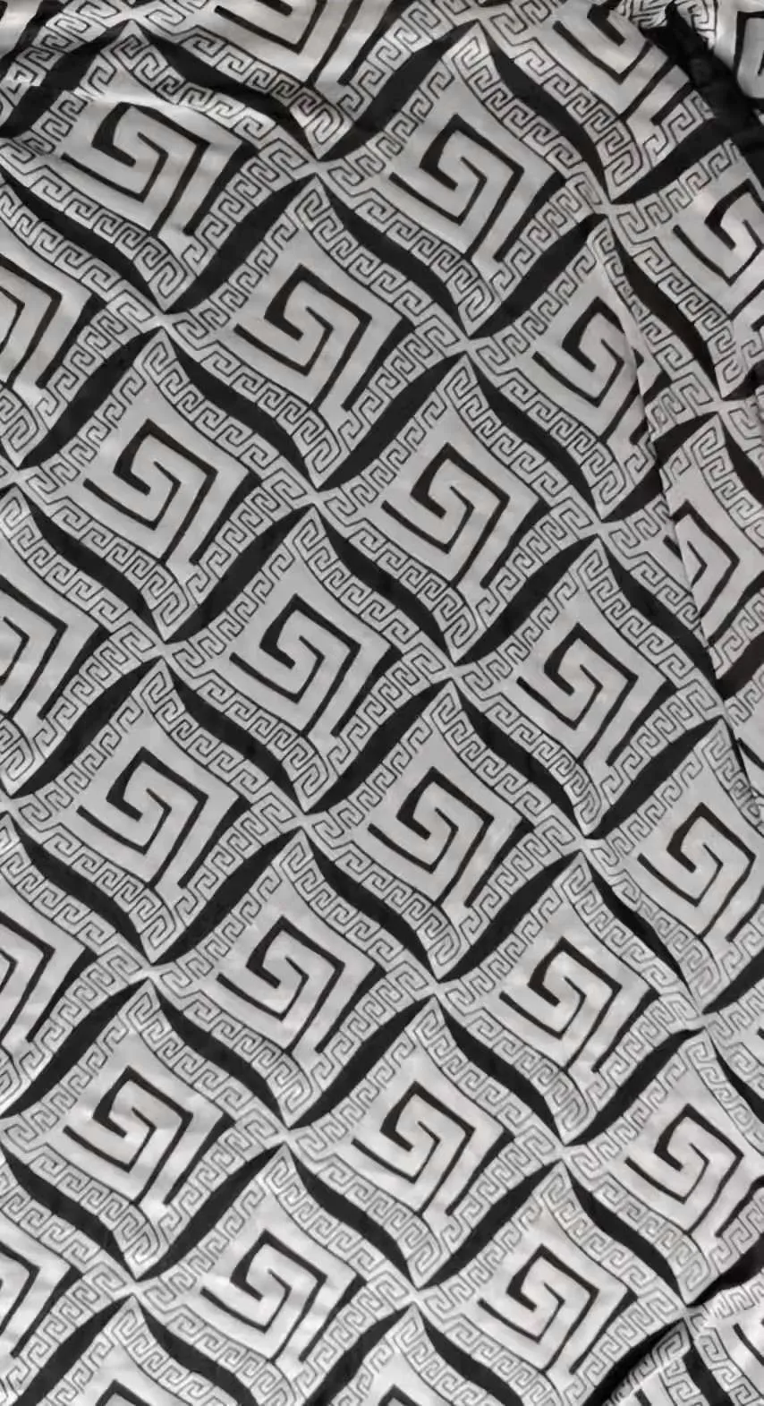pattern custom polyester spandex fabric KS velvet Burn out velvet fabric