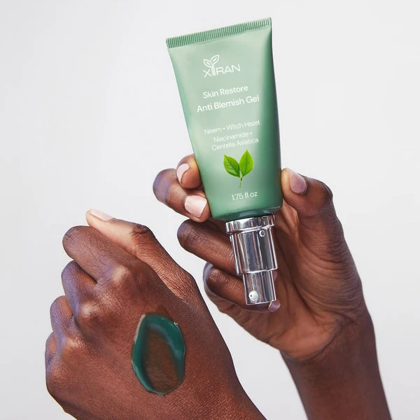 100% Natural Neem Skin Care Set with Neem & Green Tea Face Wash Gel for Reduce Redness Private Label Neem Skincare Set