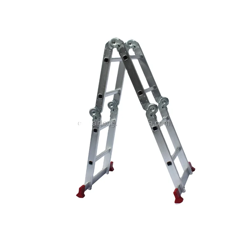 hot sale 8ft 330lb max load multipurpose step ladder 4*2 steps with work platform