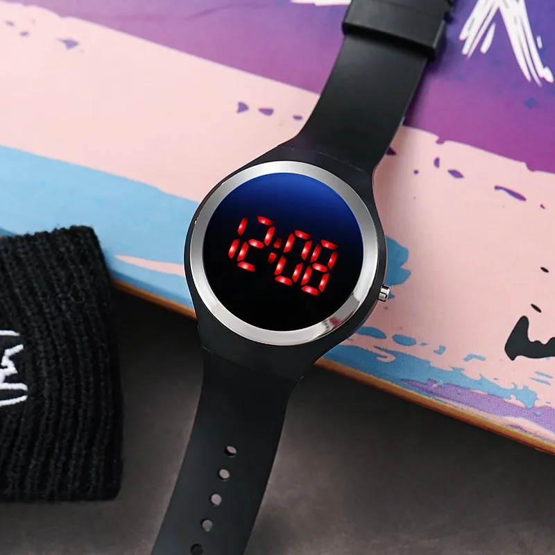 Factory price Reloj Mujer Women LED Watch Fashion Brand Bear Electronic Watches Casual Soft Silicone Sports Dress Wrist watches