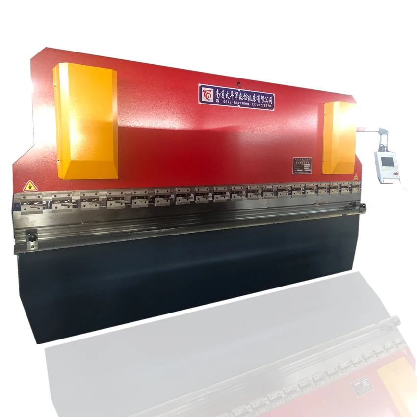 WE67K-125T 4000 CR7 DA66 DA41 Controlled 6+1 Axis Electro-Hydraulic Servo CNC Press Brake Metal Sheet Plate CNC Bending machine