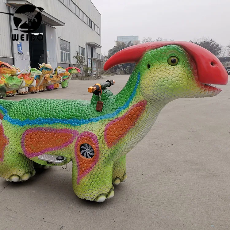 Simulation dinosaur scooter dinosaur cart