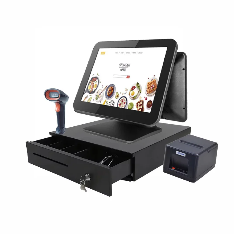 New Design Pos Win10 Pos Terminals Cash Register Pos System Machine Hardware