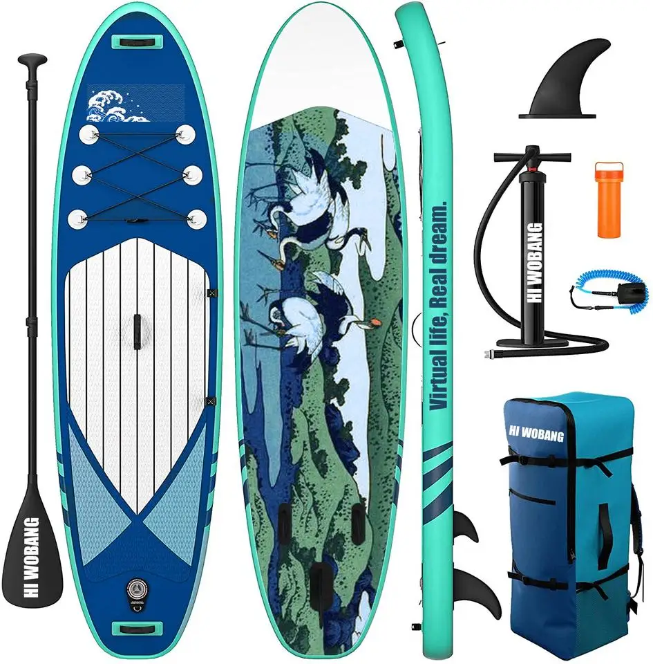 OEM New Design  Stand Up Paddle Boards Hot Sale Customized Inflatable Paddle Boards ISUP Surfing Boards