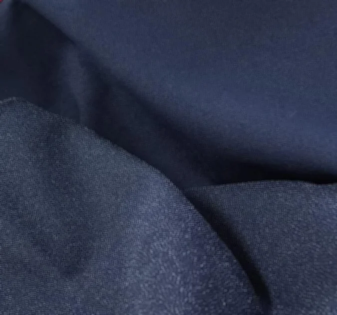 Black/White  polyester plain weave woven  heavy fusible woven interfacing