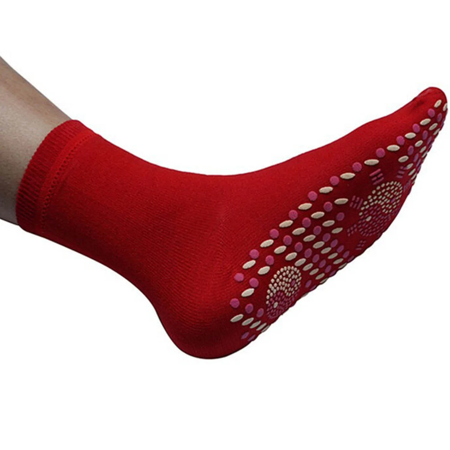 Турмалиновые массажные носки, термотерапевтические Медицинские носки