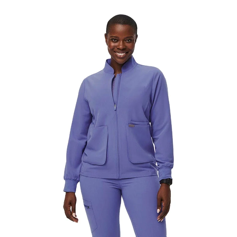 Hot Selling Wholesale Custom Long Sleeve Jacket Doctor Nurse Hospital Uniform Nursing Medical Jackets Lab Scrub Set For Women