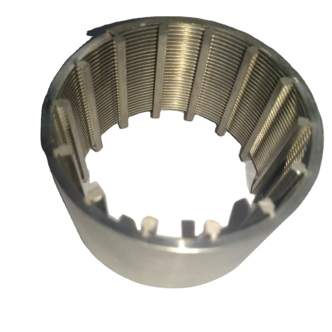 Stainless Steel 304 Static Wire Mesh Welded Wedge Wire Screen Price For 100 Micron Pond Wedge Wire Screen