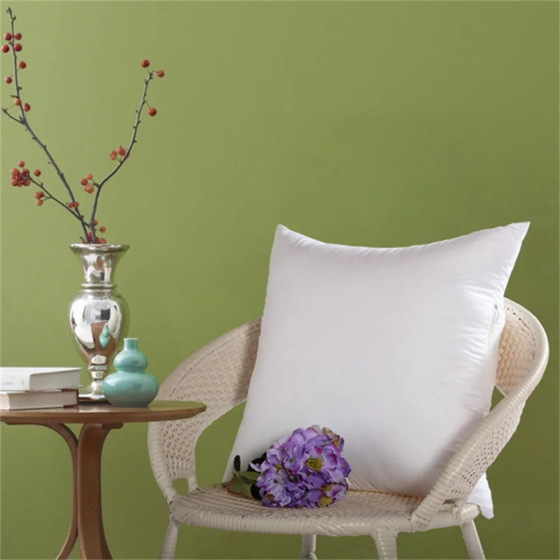 Wholesale Cushion Core Head Pillow Inner Goose Down Feather Filler Comfortable Healthy Cushion Filling Pillow Core