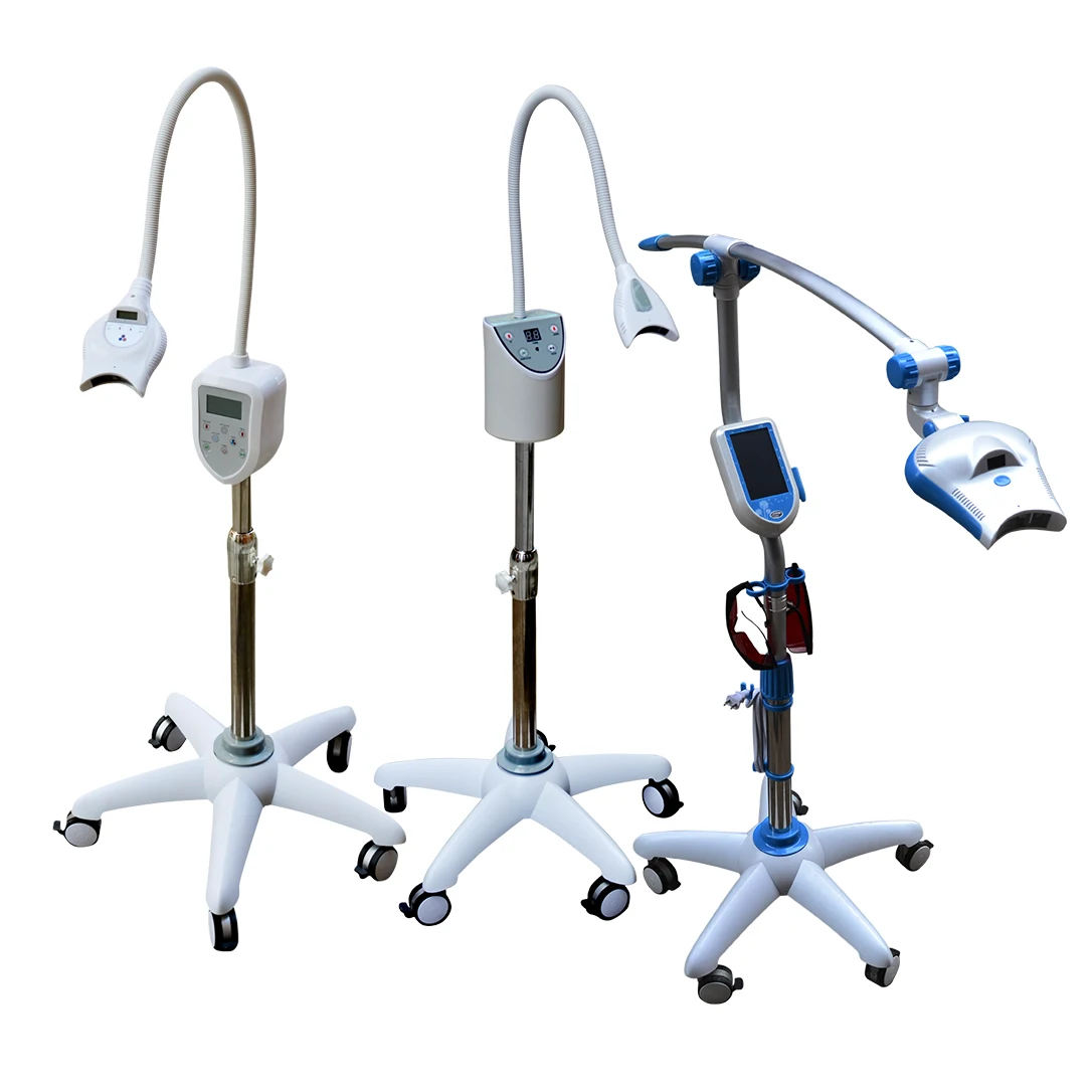 Portable Teeth Whitening Lamp MD669 Three Color Mobile LED Light Equipment