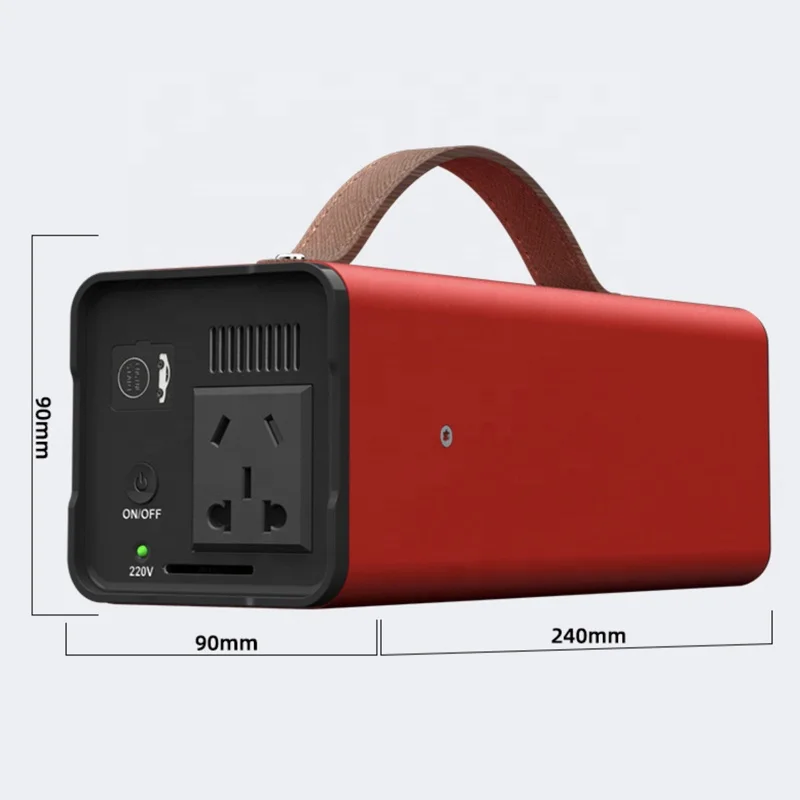 Free Shipping Dropshipping 200W Portable Power Station with Lithium Battery for Home and Out Door