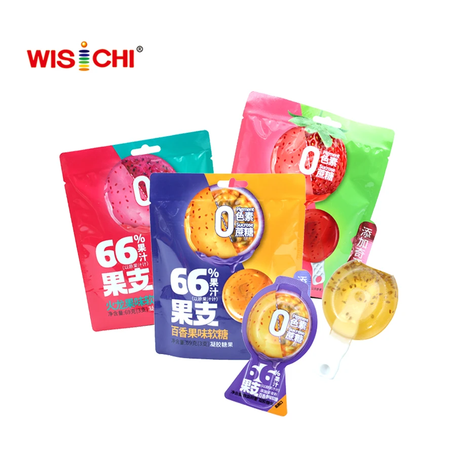 Бесплатный образец, заводское желе, семена Чиа, без сахара, мягкие конфеты, Халяль, фруктовые конфеты, конфеты для здоровья