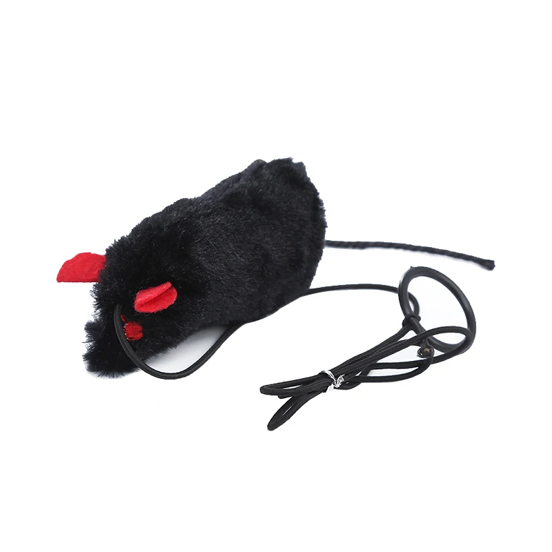 
Factory direct wholesale interactive plush mouse toy for cat pet products 