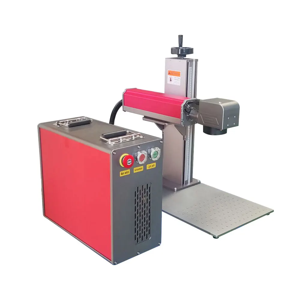 JPT Mopa laser marking machine 100W 60W 50W 30W Auto Focus 2.5D 3D fiber laser engraving machine for Jewelry Firearm Tumbler Mug