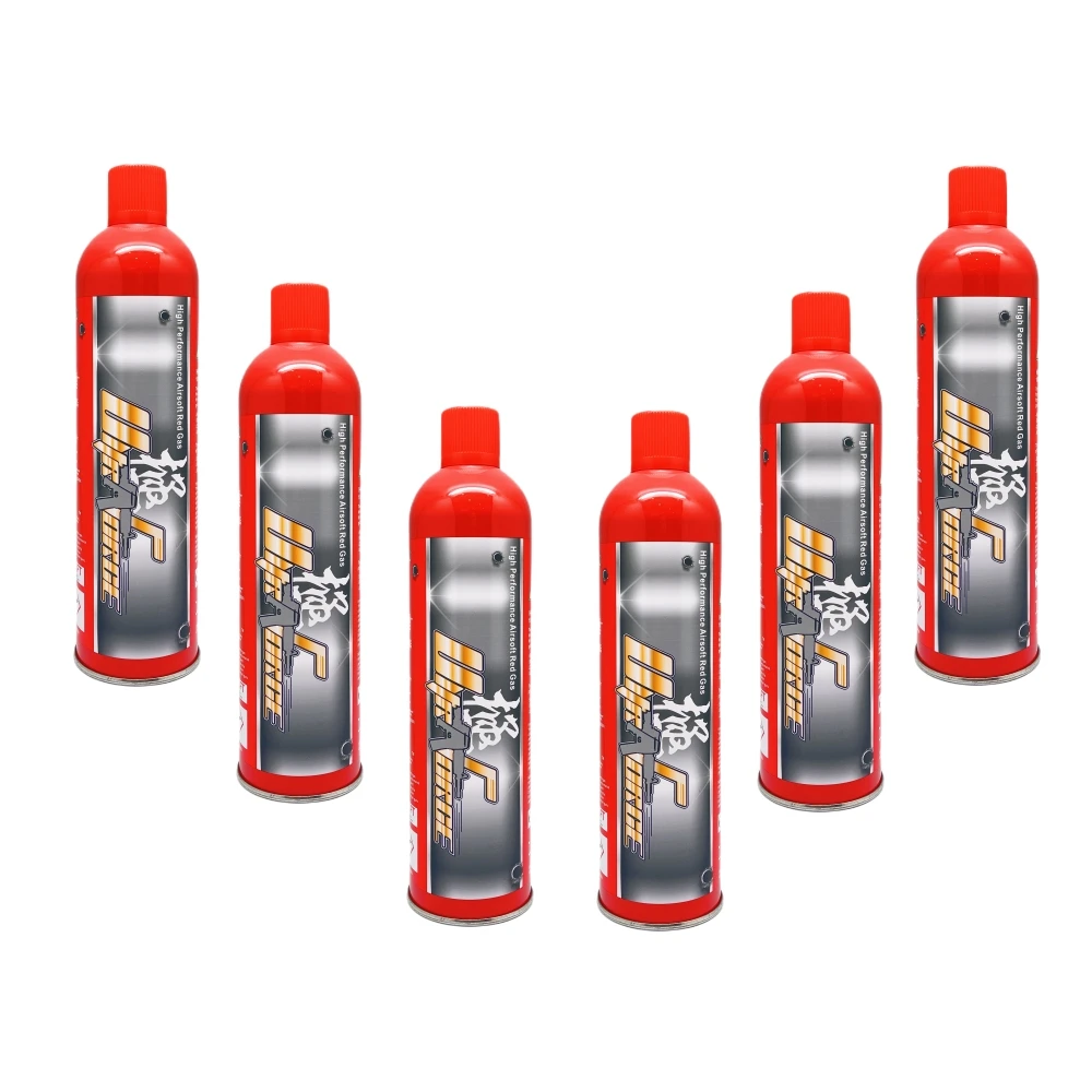 OEM ULTRAFORCE Red gas Airsoft Red Gas Airsoft Gas 600ML