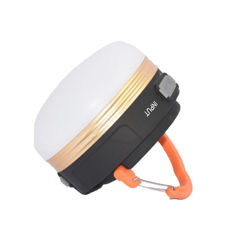 CE & ROHS certificated 18650 Rechargeable battery emergency Mobile charging IPX3 Waterproof Portable 5 LED Camping Lantern