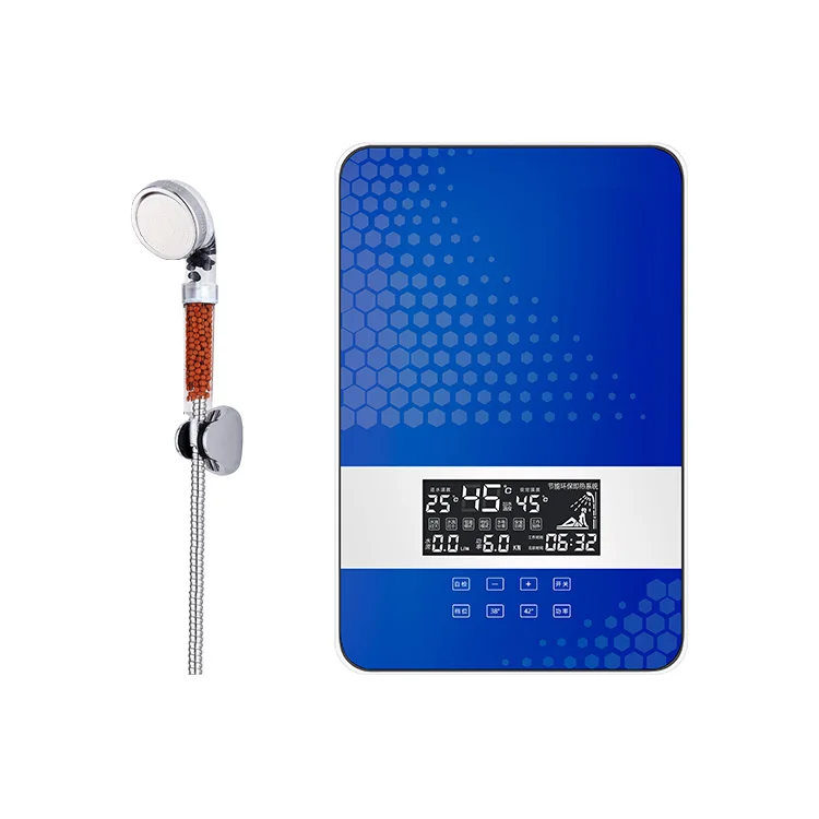 Новый продукт 2021 г., мгновенный Электрический водонагреватель, душевой водонагреватель для ванной комнаты, Ce, нержавеющая сталь, для отеля, бытовой IPX4