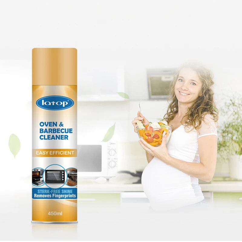 OEM 450ml 500ml non toxic ovener cleaner multifunctional cleaner beauty oven cookware cleaner spray