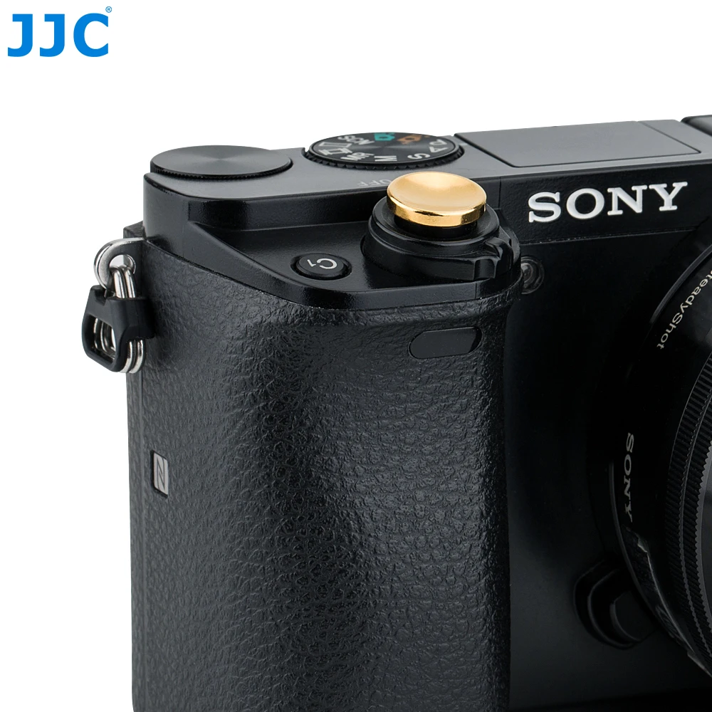 Мягкая кнопка спуска затвора для камеры JJC золотого цвета Fujifilm/Sony/Canon/Leica/Panasonic и т.