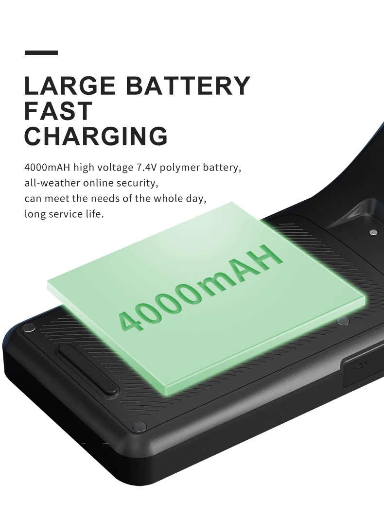 MHT-M2 All in One Pos 11 5.5 inch Handheld Mobile Pos Terminal Machine Label and Receipt Printer All In One Pos Terminal