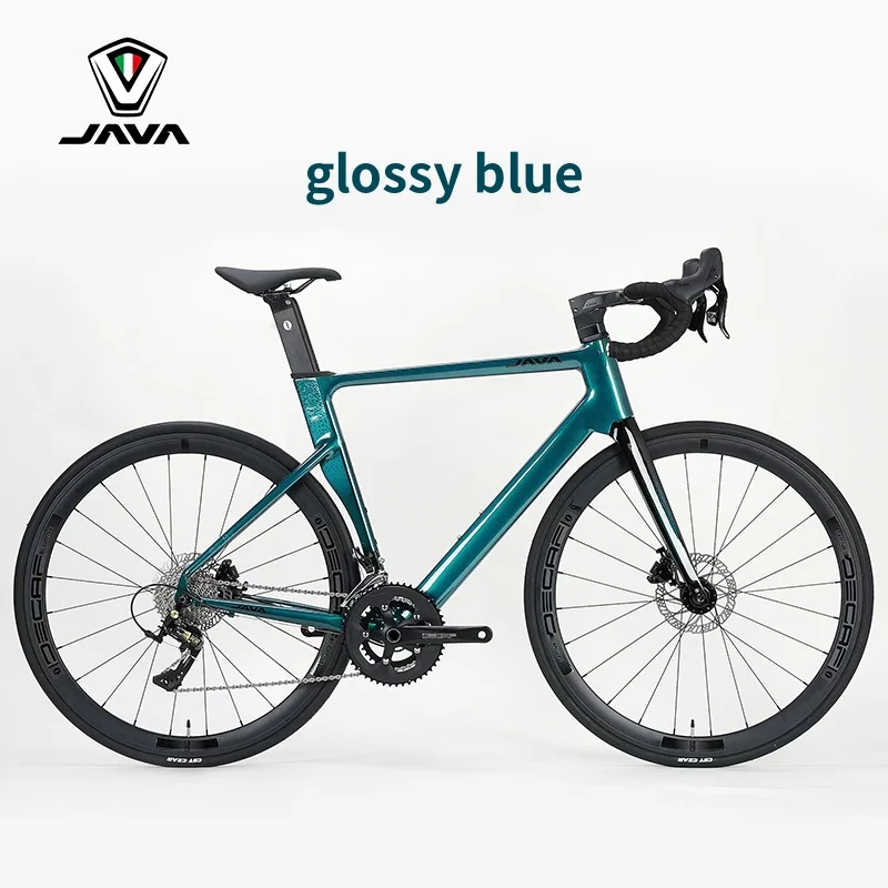 JAVA SILURO6 TOP Road Bicycle Carbon Fiber Fork Cycling Racing Bike Hydraulic Disc Brake Thru Axle 24 Speed Siluro 6 Top R7120