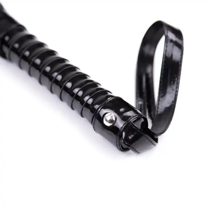 PU Leather Slave Spanking Whip Flogger Paddle Fetish BDSM Couple Sex Game Adult Erotic Toys