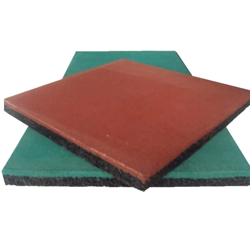 Outdoor playground anti-slip gym rubber floor mat waterproof anti uv mat playground rubber tile rubber flooring