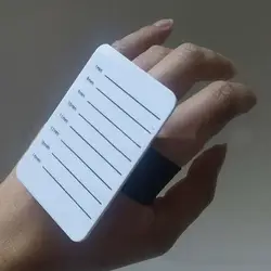 makeup shop acrylic eyelash display boxes Acrylic Makeup Organizer acrylic lash pallet