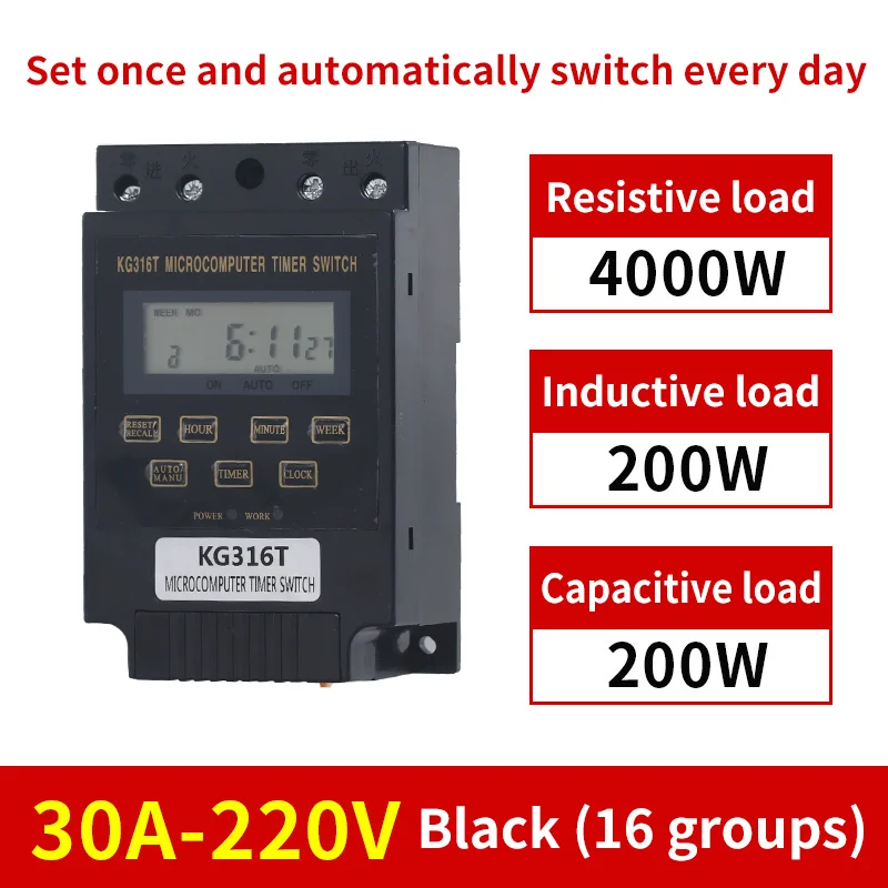 Multi time digital timer switch Factory price programmable digital timer switch control