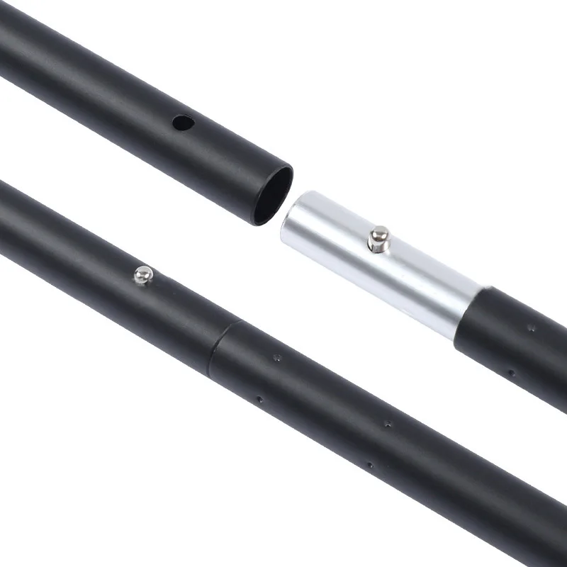 OEM Custom Outdoor Telescopic Adjustable Aluminum 6061 Tarp Pole Camping Tent Poles