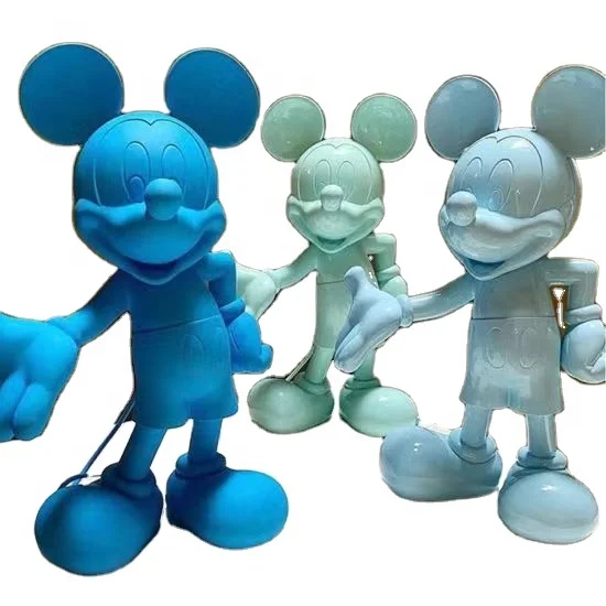 Custom Size Cartoon Characters Fiberglass Resin Sculptures Outdoor Sculptures for  Garden and Shopping Mall Decoration